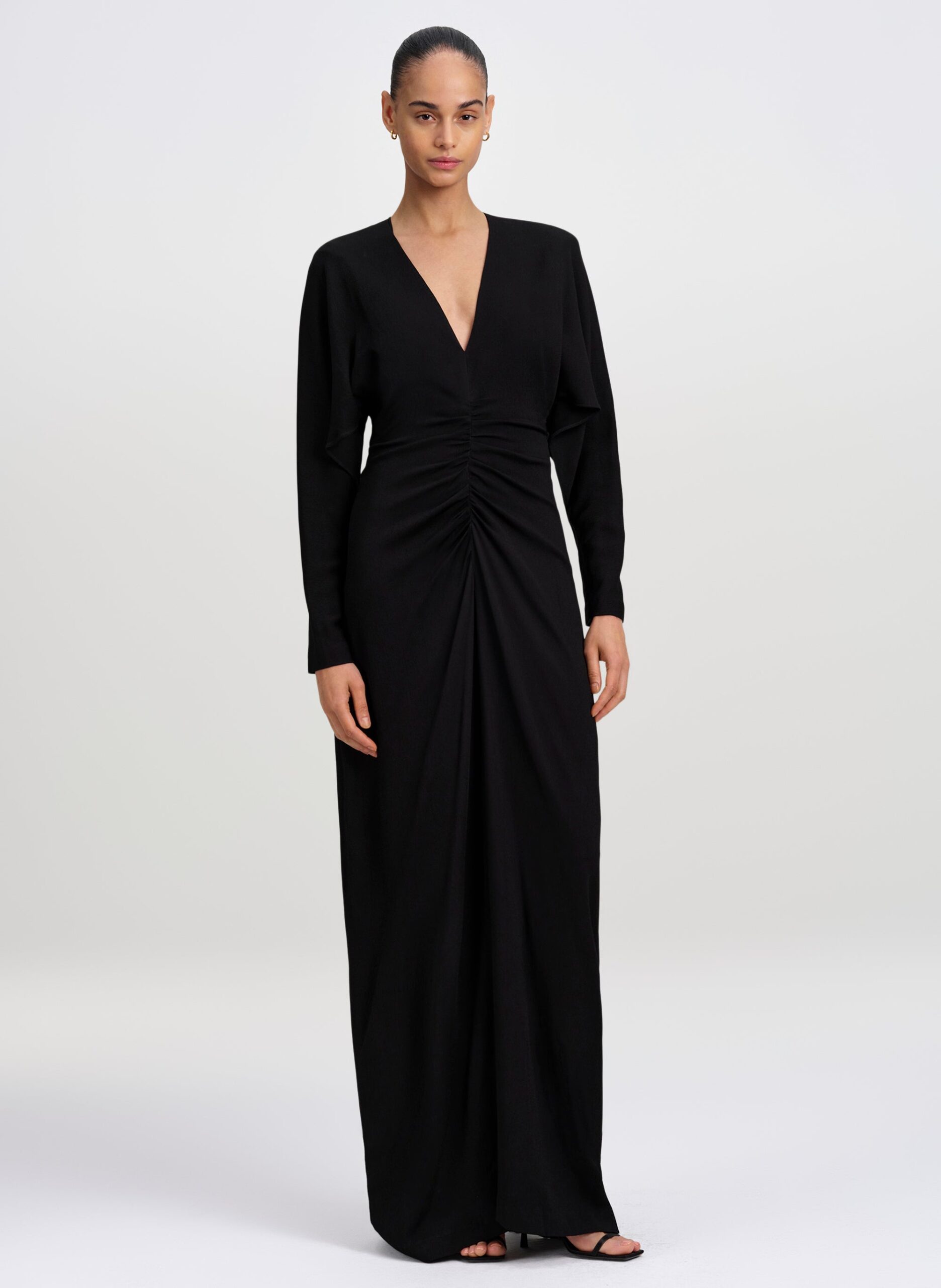MNALC091026050957020_3 A.L.C. Maia Stretch Crepe Gown - Image 3