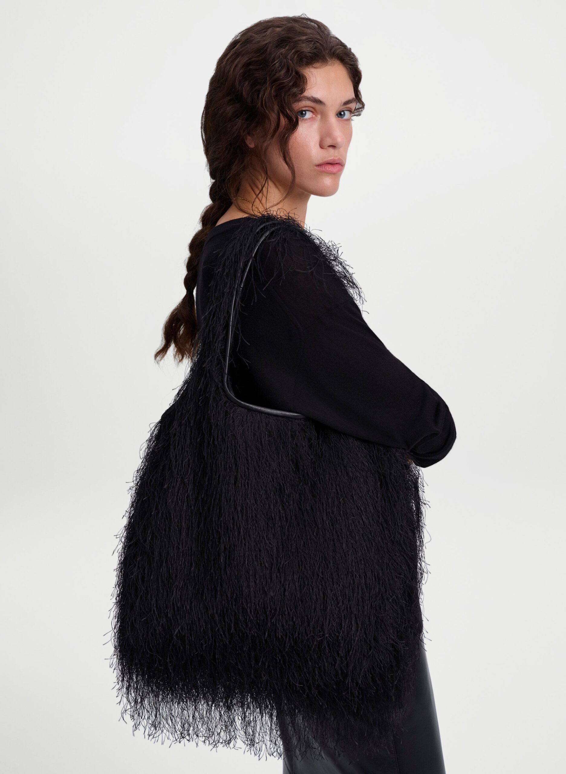 MNALC091026050957026_2 A.L.C. Elara Fringe Tote Bag - Image 2