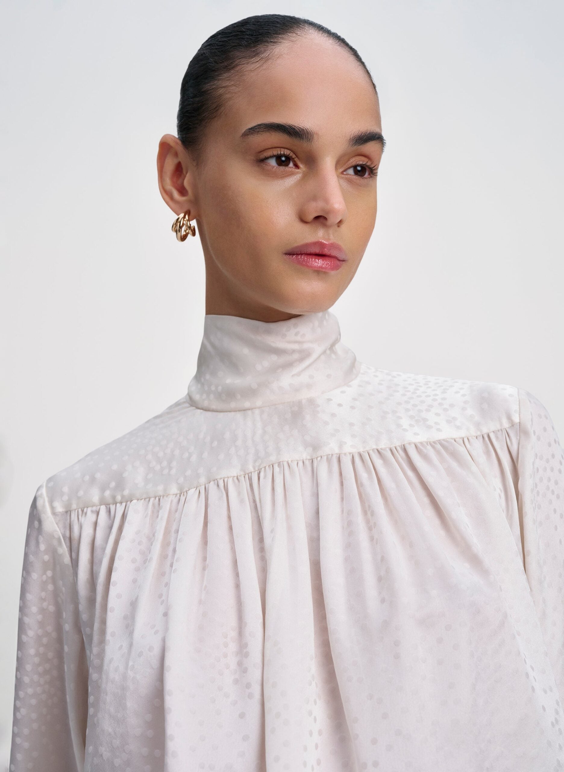 A.L.C. Danielle Silk Jacquard Top - Image 2