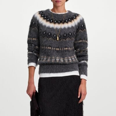 A.L.C. Clara Fair Isle Sweater - Image 1