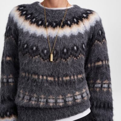 A.L.C. Clara Fair Isle Sweater - Image 2