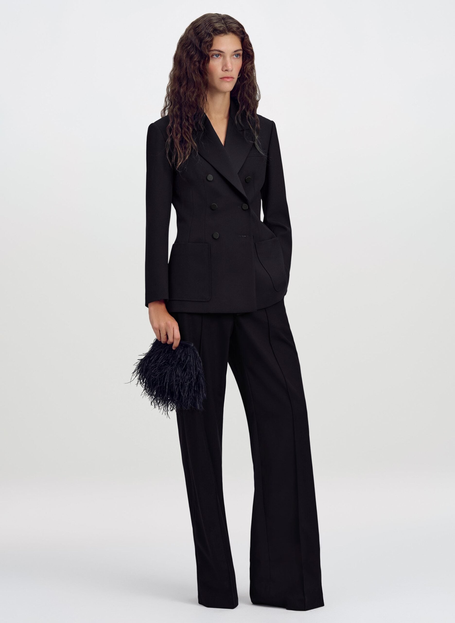 A.L.C. Catherine Tailored Tuxedo Jacket - Image 1