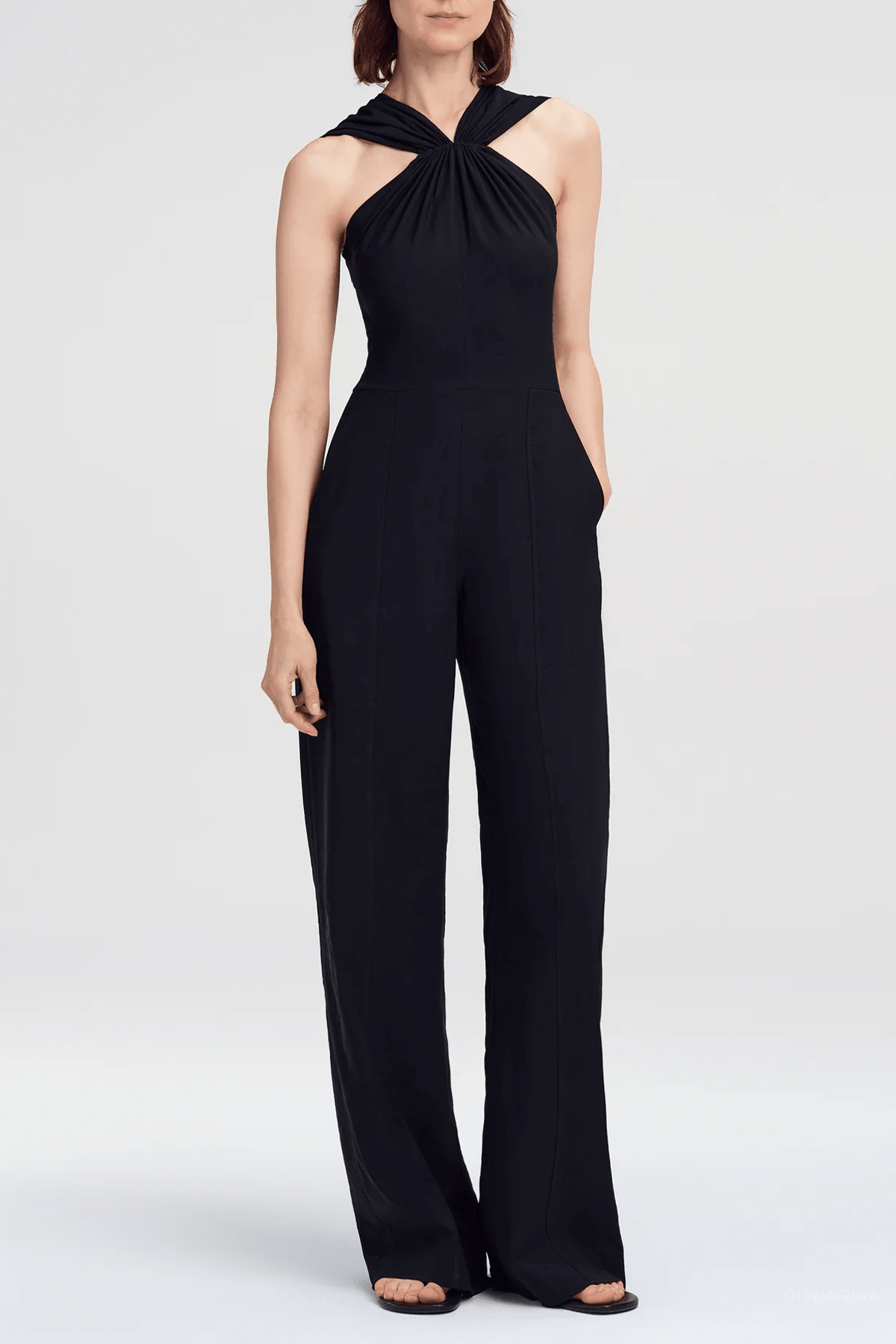 ALC Elouise Stretch Linen Jumpsuit - Image 2