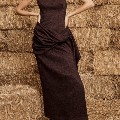 Alemais Adeline Drape Gown - Image 2
