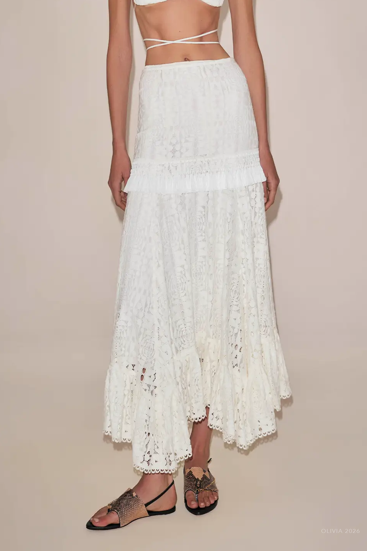 MNALEX041026045149222_2 ALEXIS Coralla Maxi Skirt - Image 2