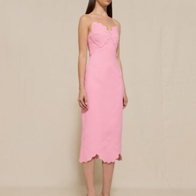BY JOHNNY. Kimora Shell Strapless Midi - Image 1