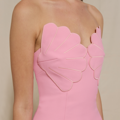 BY JOHNNY. Kimora Shell Strapless Midi - Image 2