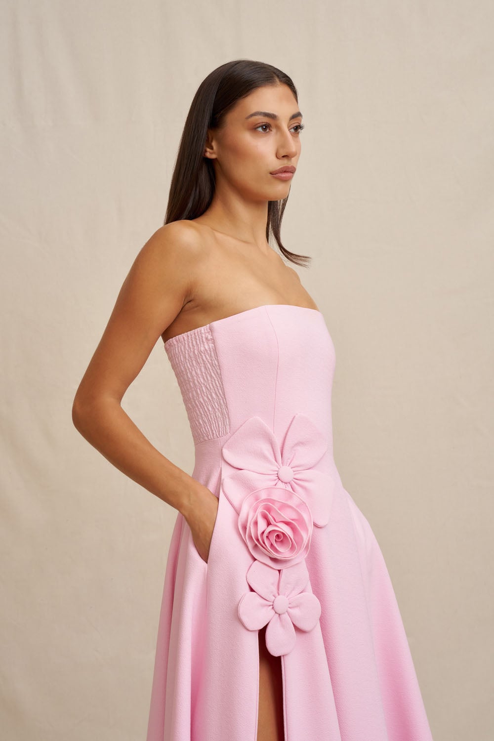 BY JOHNNY. Flora Strapless Dress - Image 2