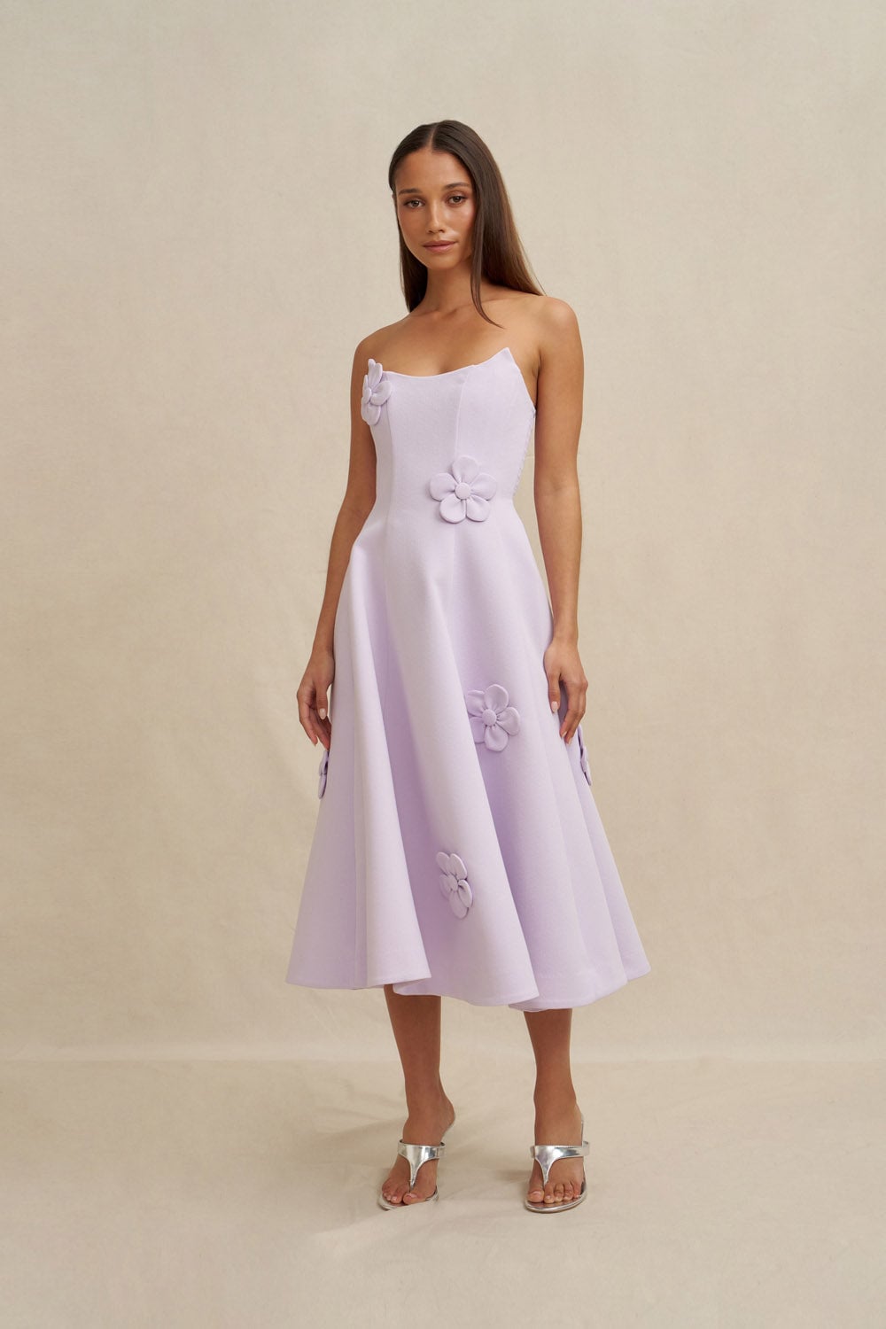 BY JOHNNY. Camellia Strapless Dress - Image 1
