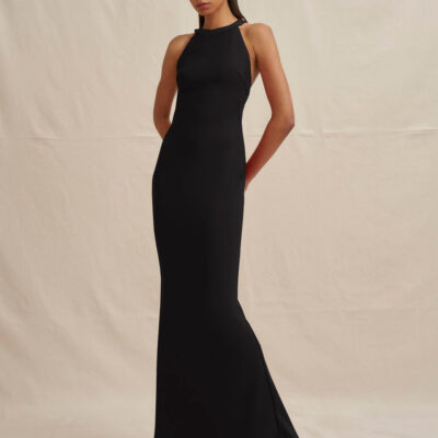 BY JOHNNY. Velora Open Back Jersey Gown - Image 2