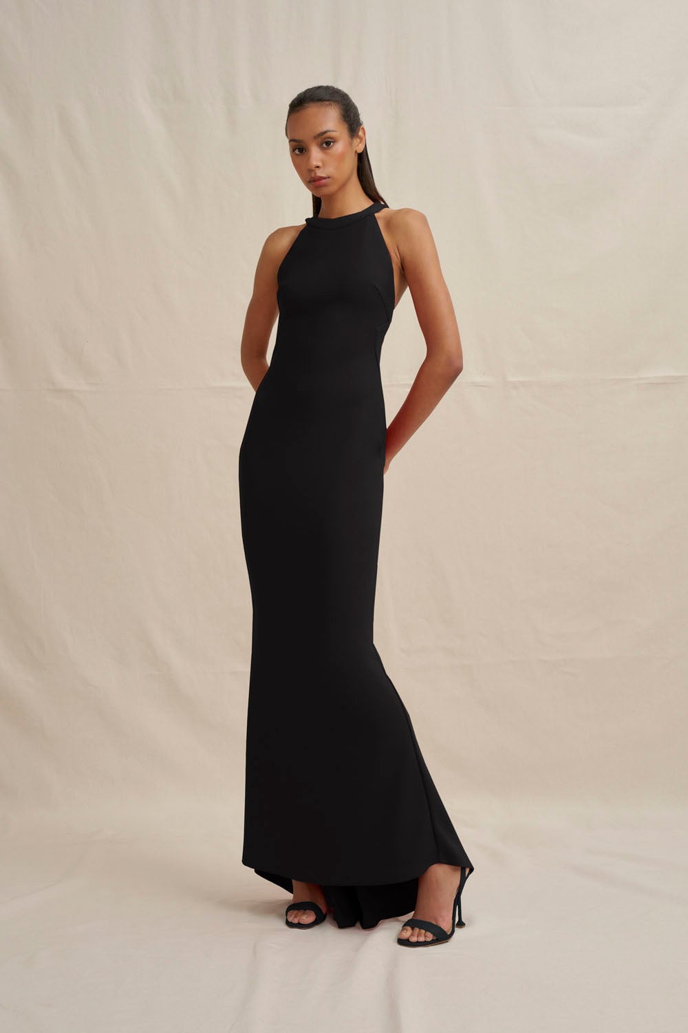 BY JOHNNY. Velora Open Back Jersey Gown - Image 2