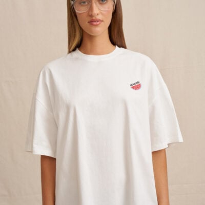 BY JOHNNY. Unisex Stacked Fruit Compact Tee - Image 2