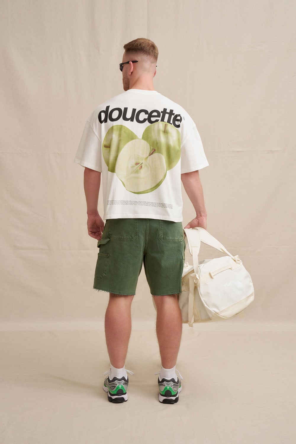 BY JOHNNY. Unisex Green Apples Compact Tee - Image 1