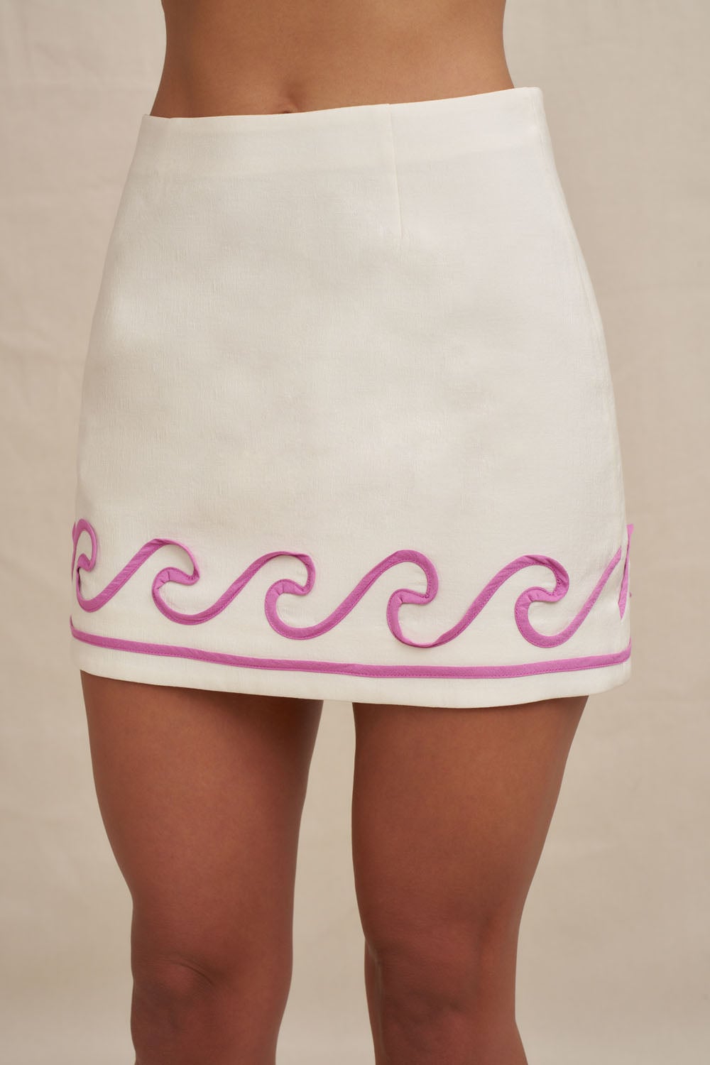 MNBJY041026032049094_2 BY JOHNNY. Swell Bind Mini Skirt - Image 2