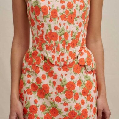BY JOHNNY. PRE-ORDER | Fiesta Bloom Mini Skirt - Image 2