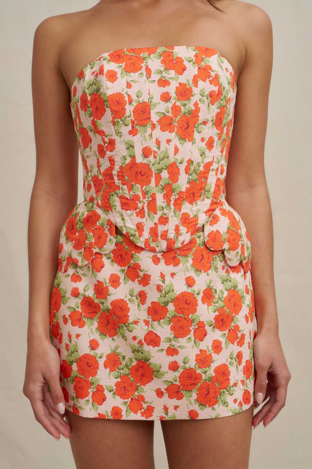 MNBJY091026052158070_2 BY JOHNNY. PRE-ORDER | Fiesta Bloom Mini Skirt - Image 2