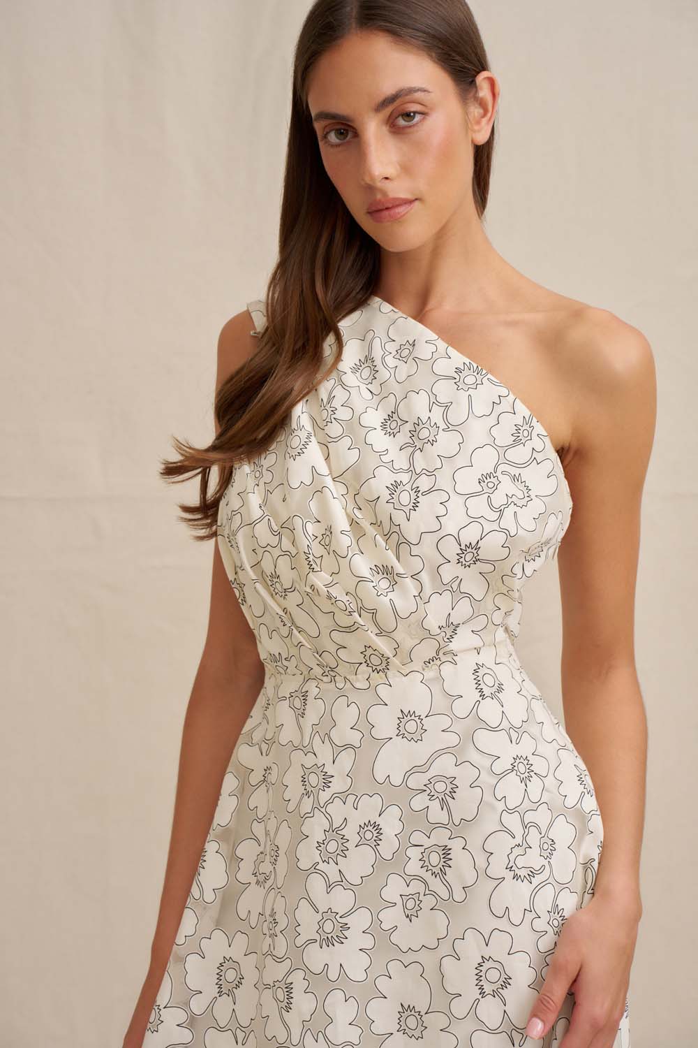 MNBJY091026052158076_2 BY JOHNNY. Serephina Floral Ankle Dress - Image 2