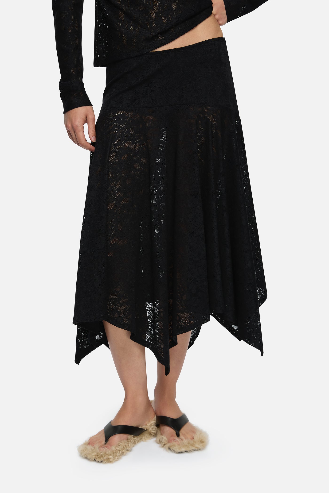 MNBLA051026015505002_3 Blanca Willow Skirt Black - Image 3