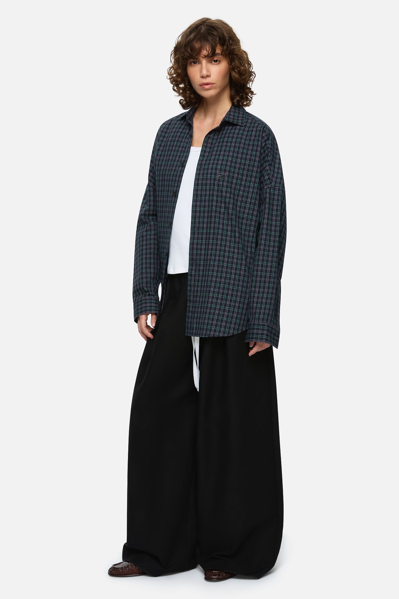 MNBLA051026015505007_3 Blanca Tamara Shirt Navy - Image 3
