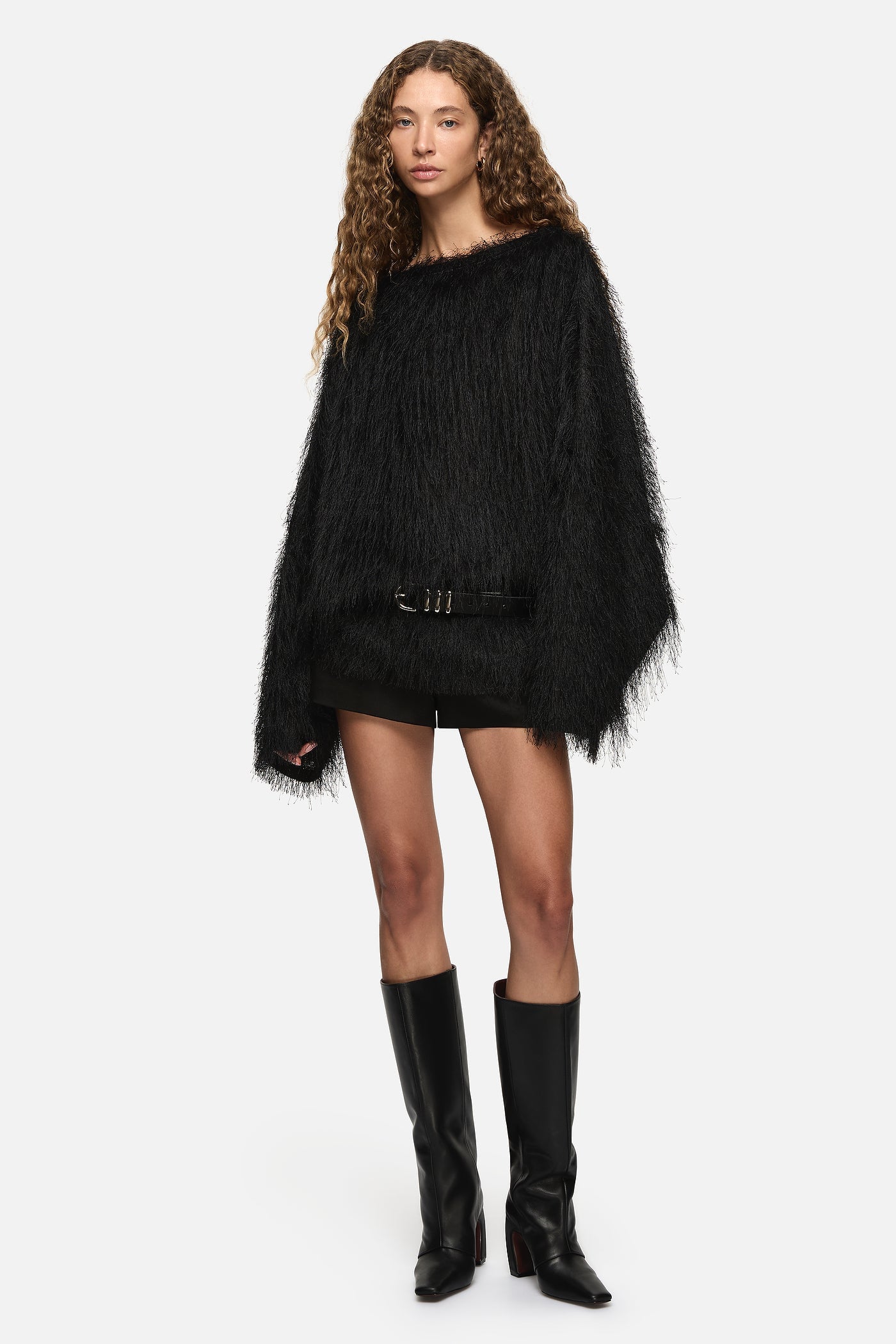 Blanca Raffy Top Black - Image 1