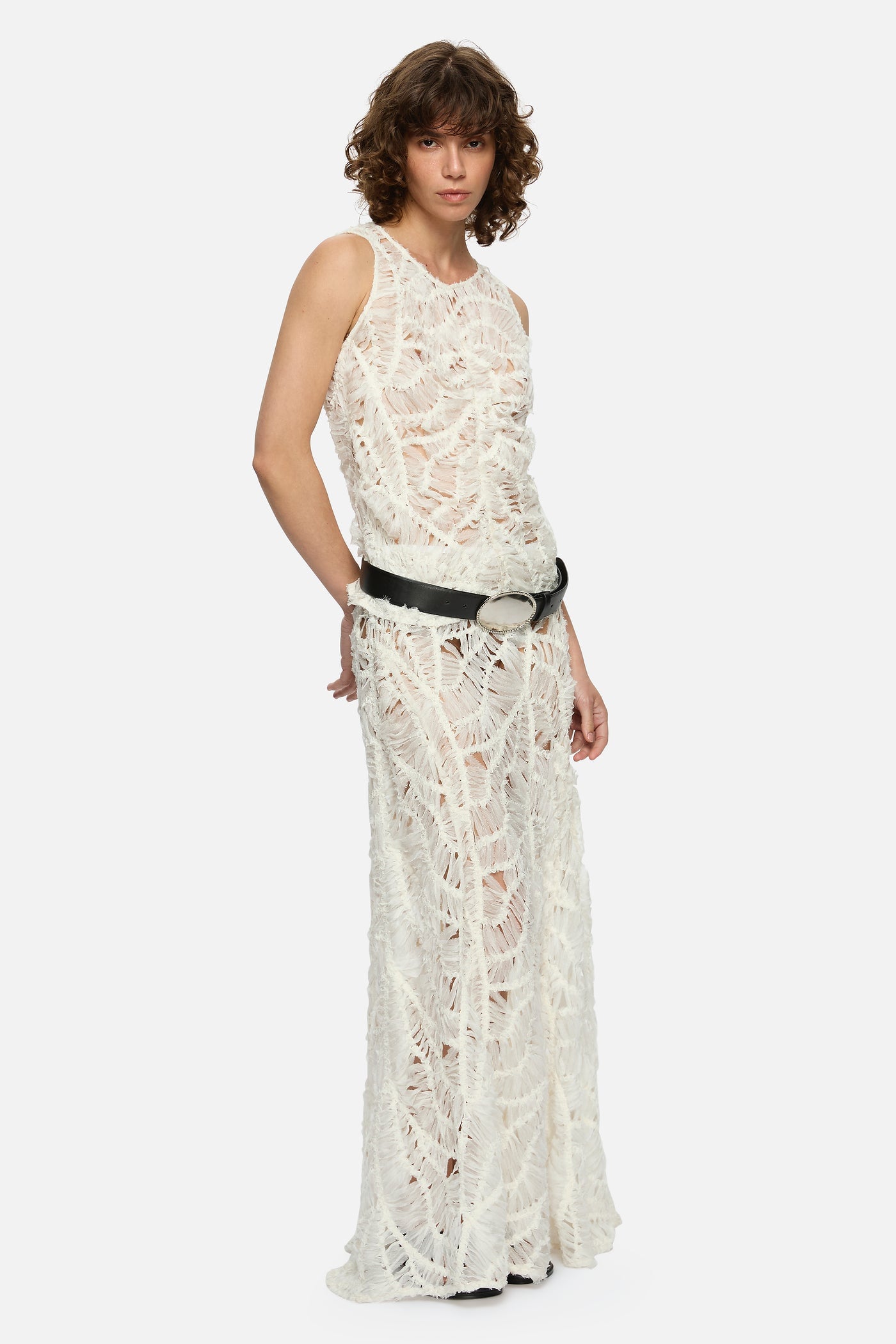 MNBLA051026015505016_3 Blanca Liore Skirt Cream - Image 3