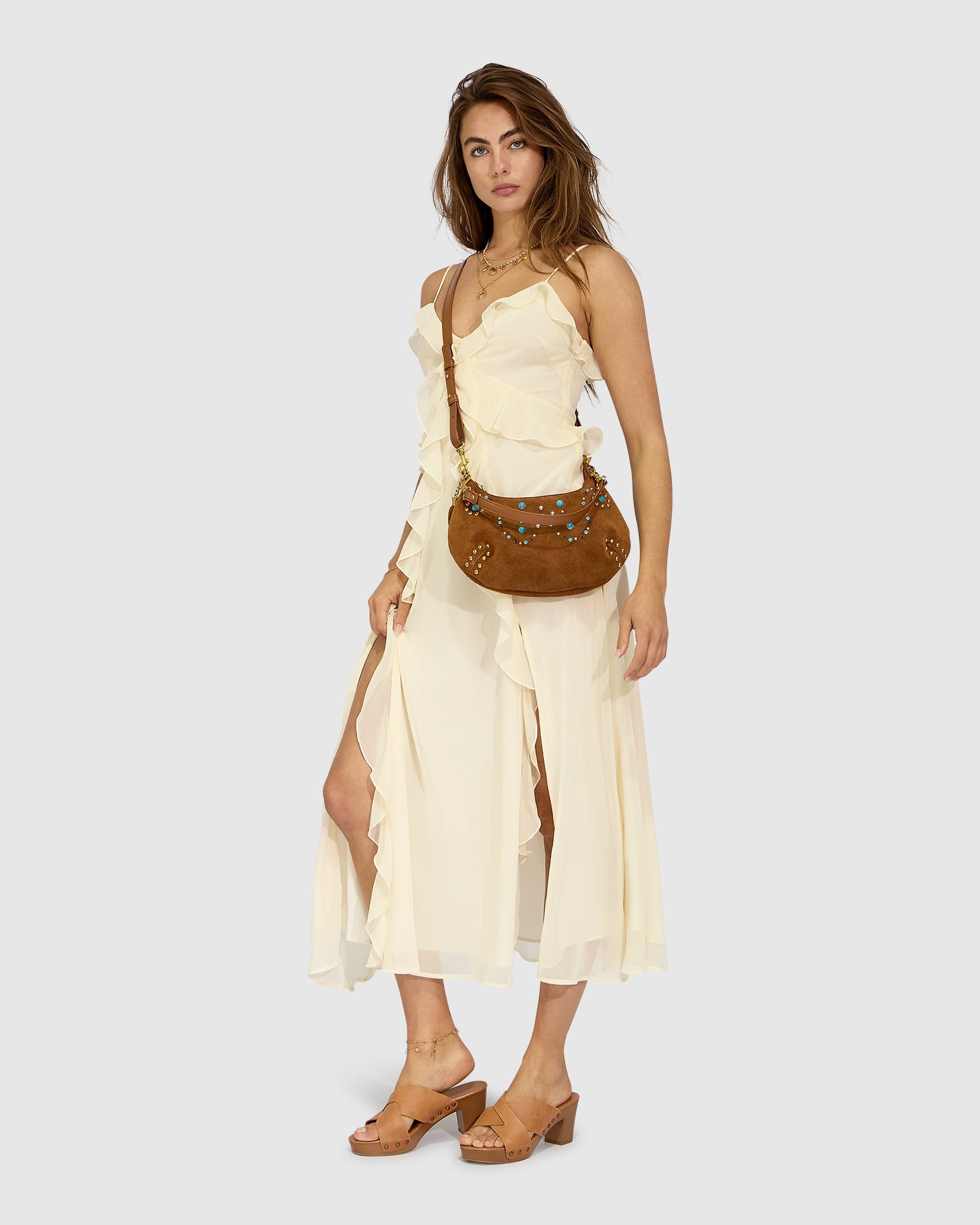 Belle & Bloom Take Me Away Maxi Ruffle Sundress - Image 2