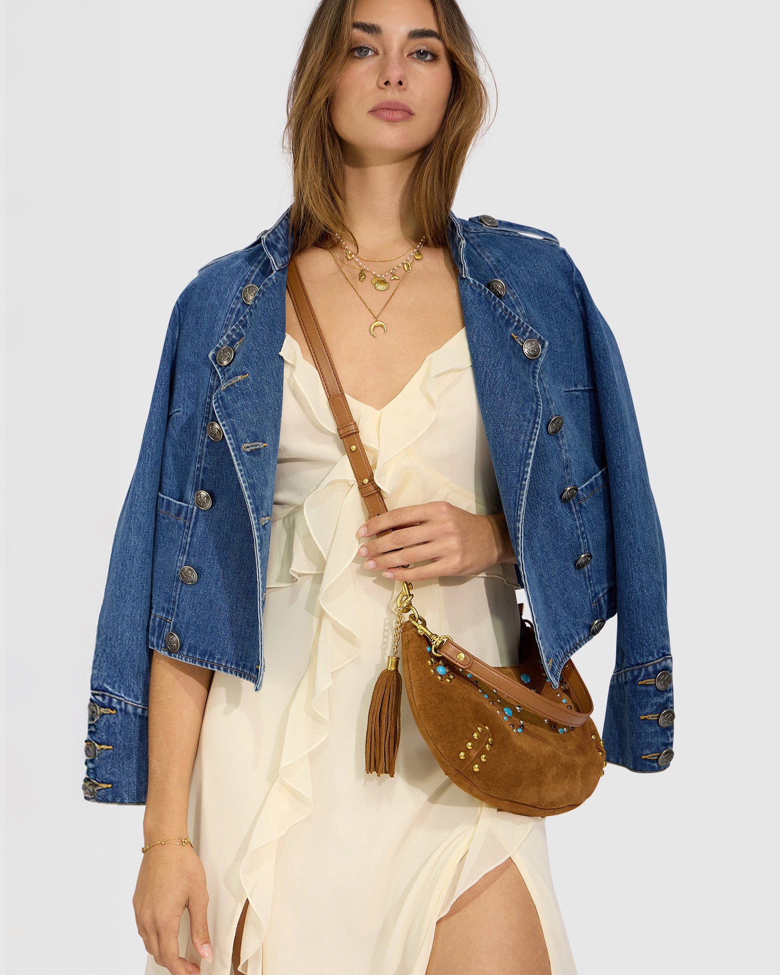 Belle & Bloom Take Me Away Maxi Ruffle Sundress - Image 3