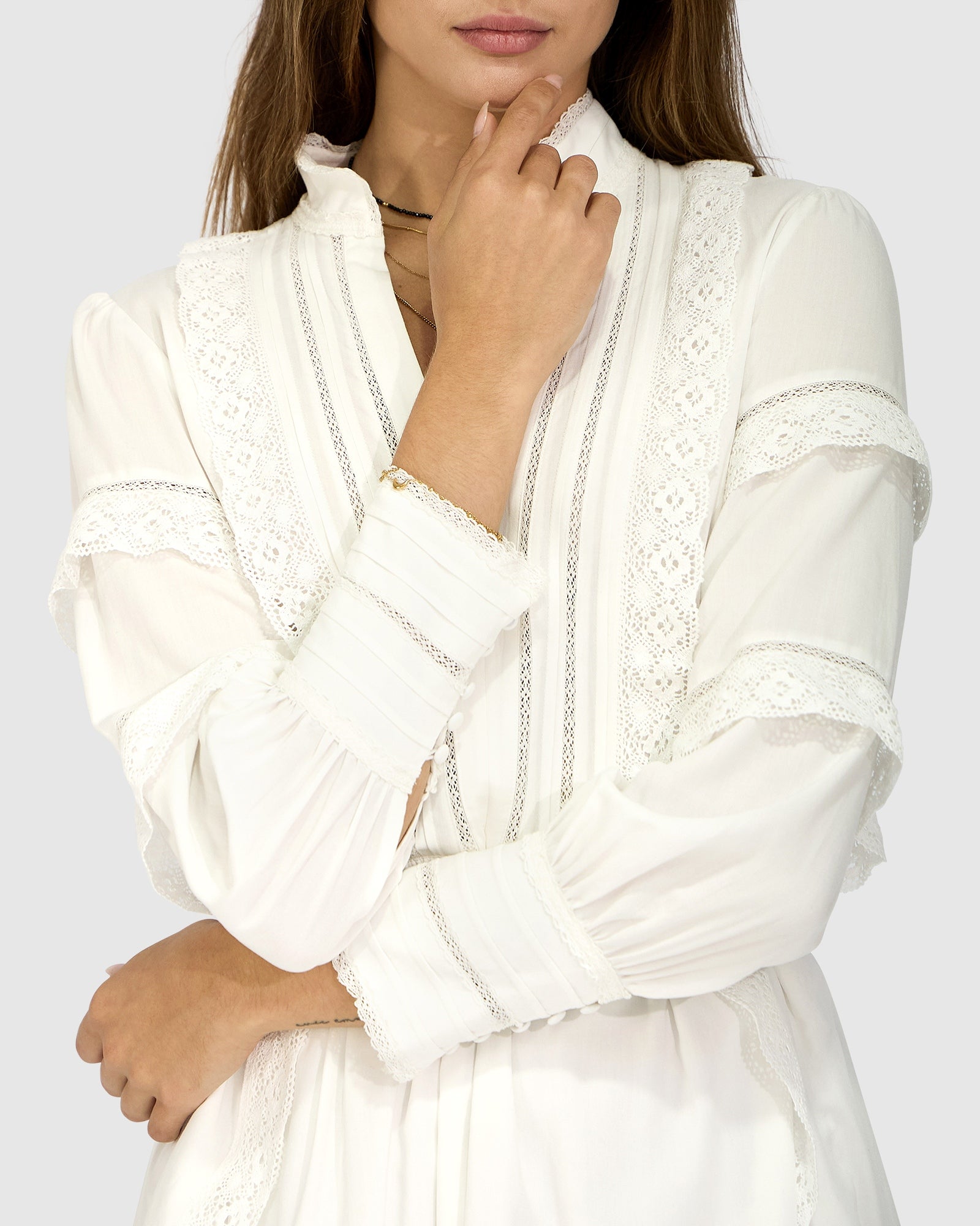 Belle & Bloom Spotlight Lace Mini Dress - Image 3