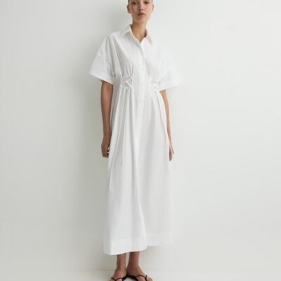 Bondi Born Kyoto Lace Front Shirt Dress - Image 1