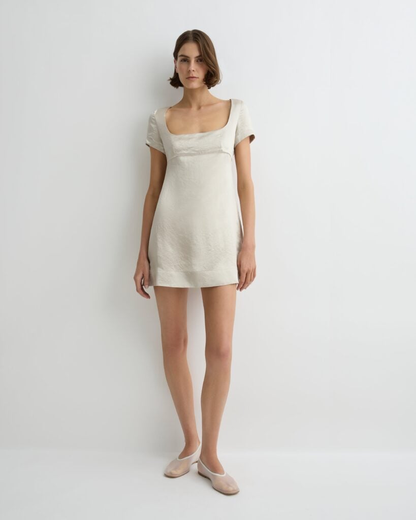 Bondi Born Kobe Short Sleeve Mini Dress - Image 1