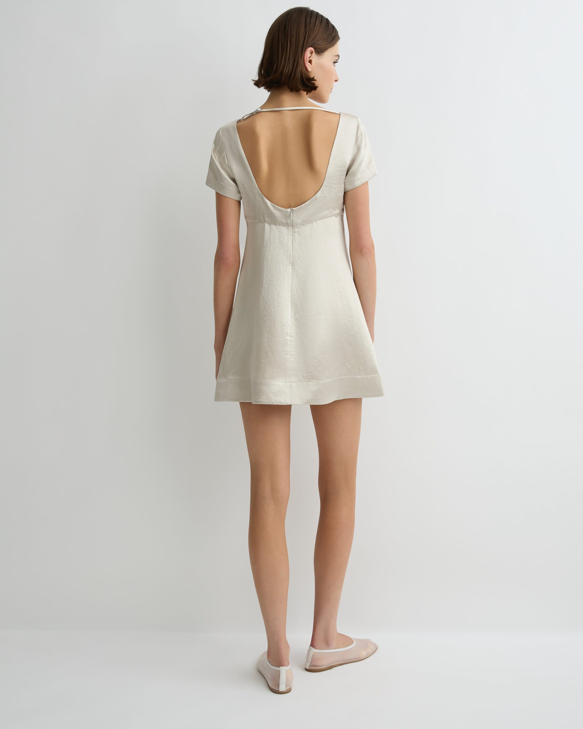MNBON051026020422015_2 Bondi Born Kobe Short Sleeve Mini Dress - Image 2