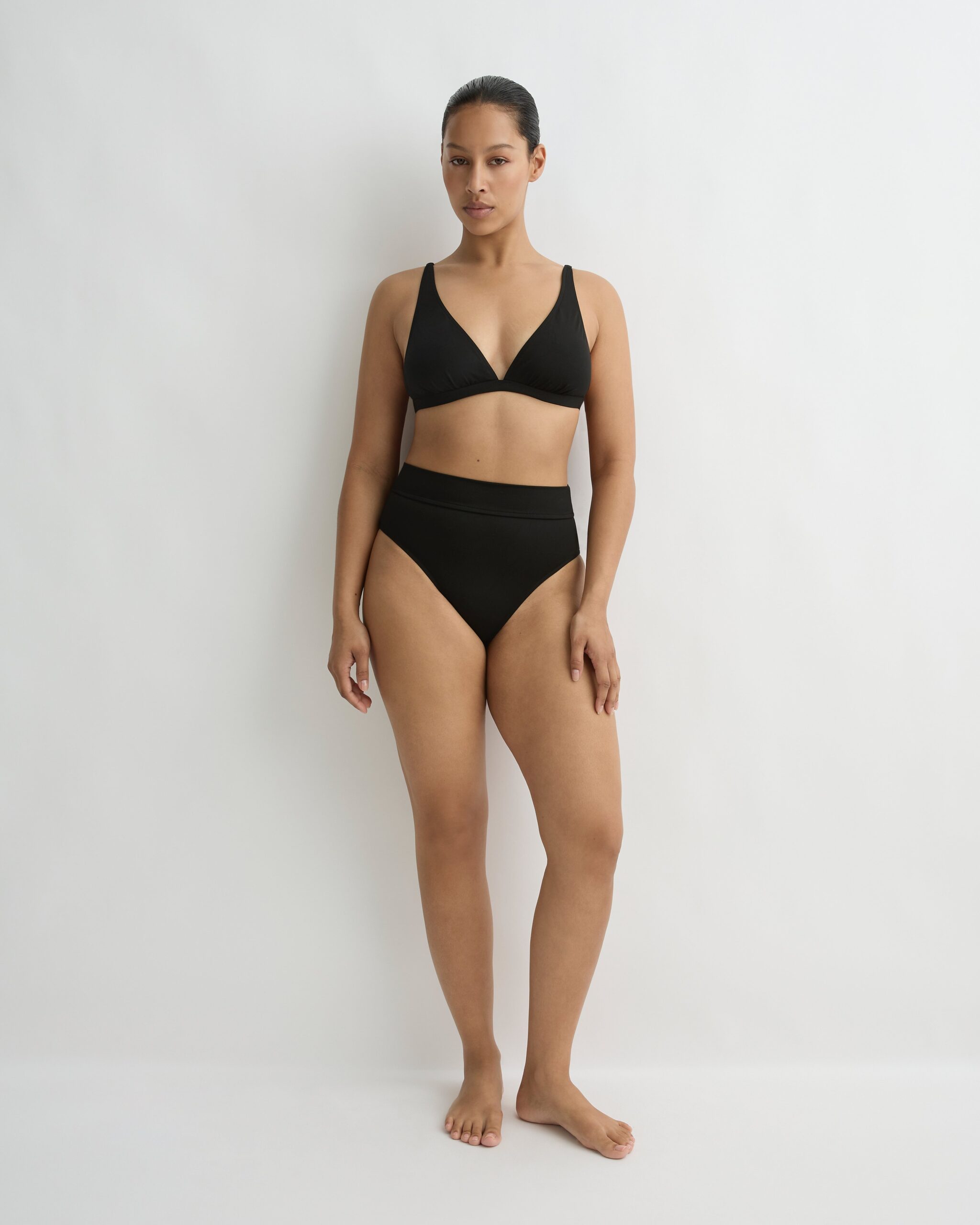Bondi Born Joan Bikini Bottom - Black (Singuleur®) - Image 1