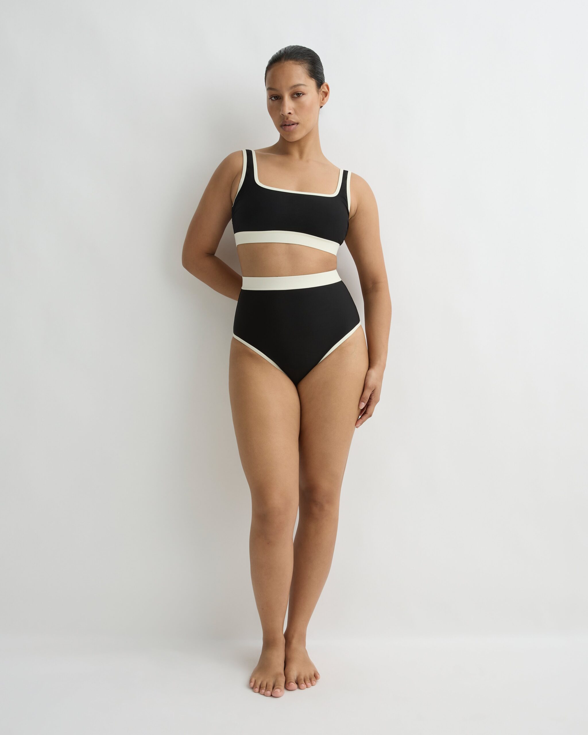 Bondi Born Jayde Bikini Bottom - Black (Sculpteur®) - Image 1