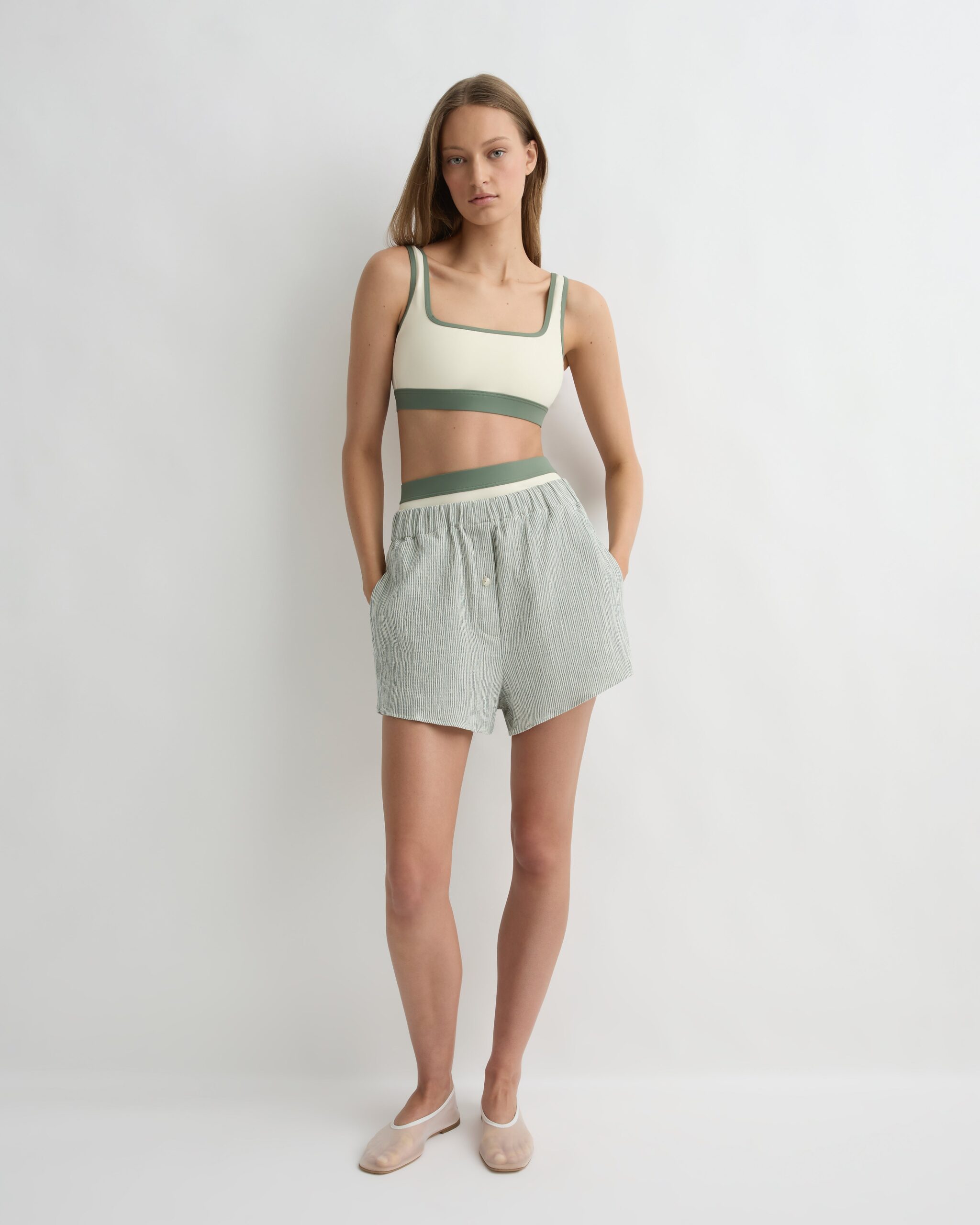 Bondi Born Hayden Bikini Top - Sage (Sculpteur®) - Image 1