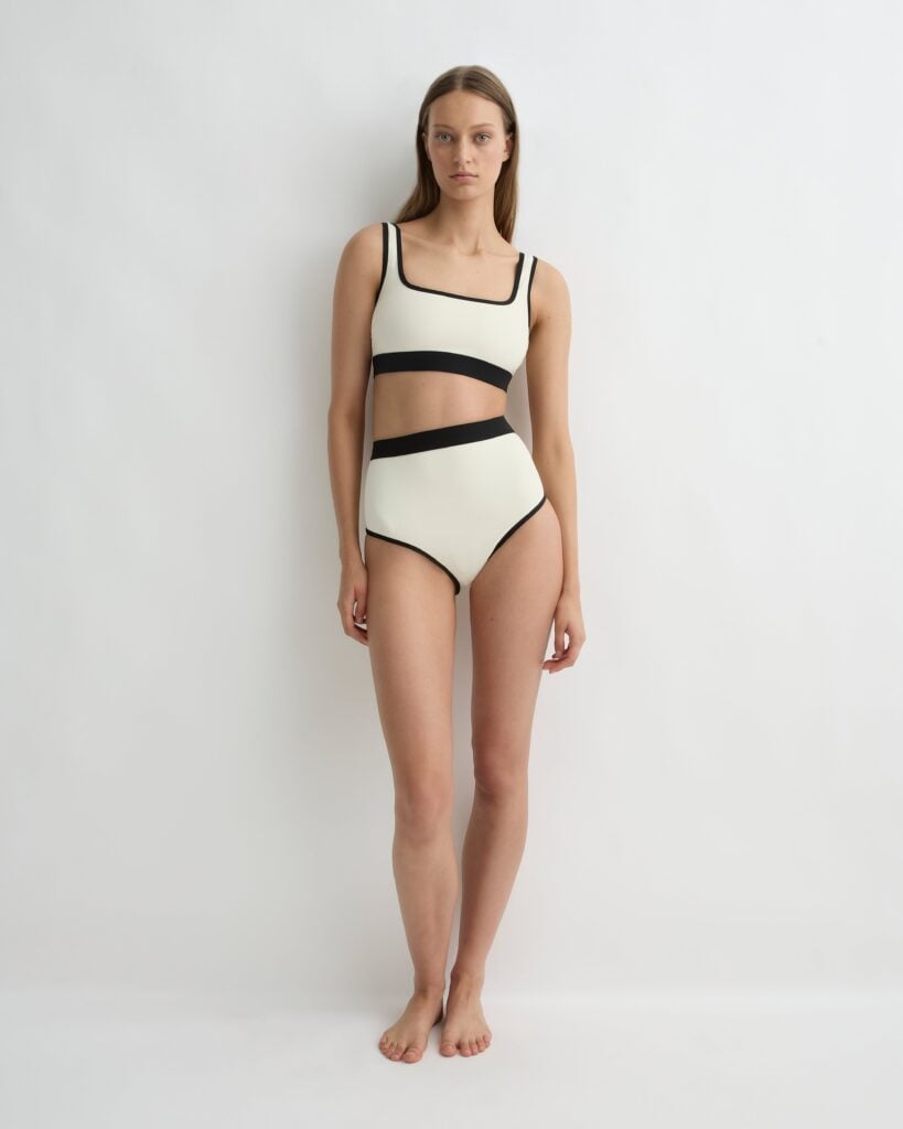 Bondi Born Hayden Bikini Top - Pearl (Sculpteur®) - Image 1