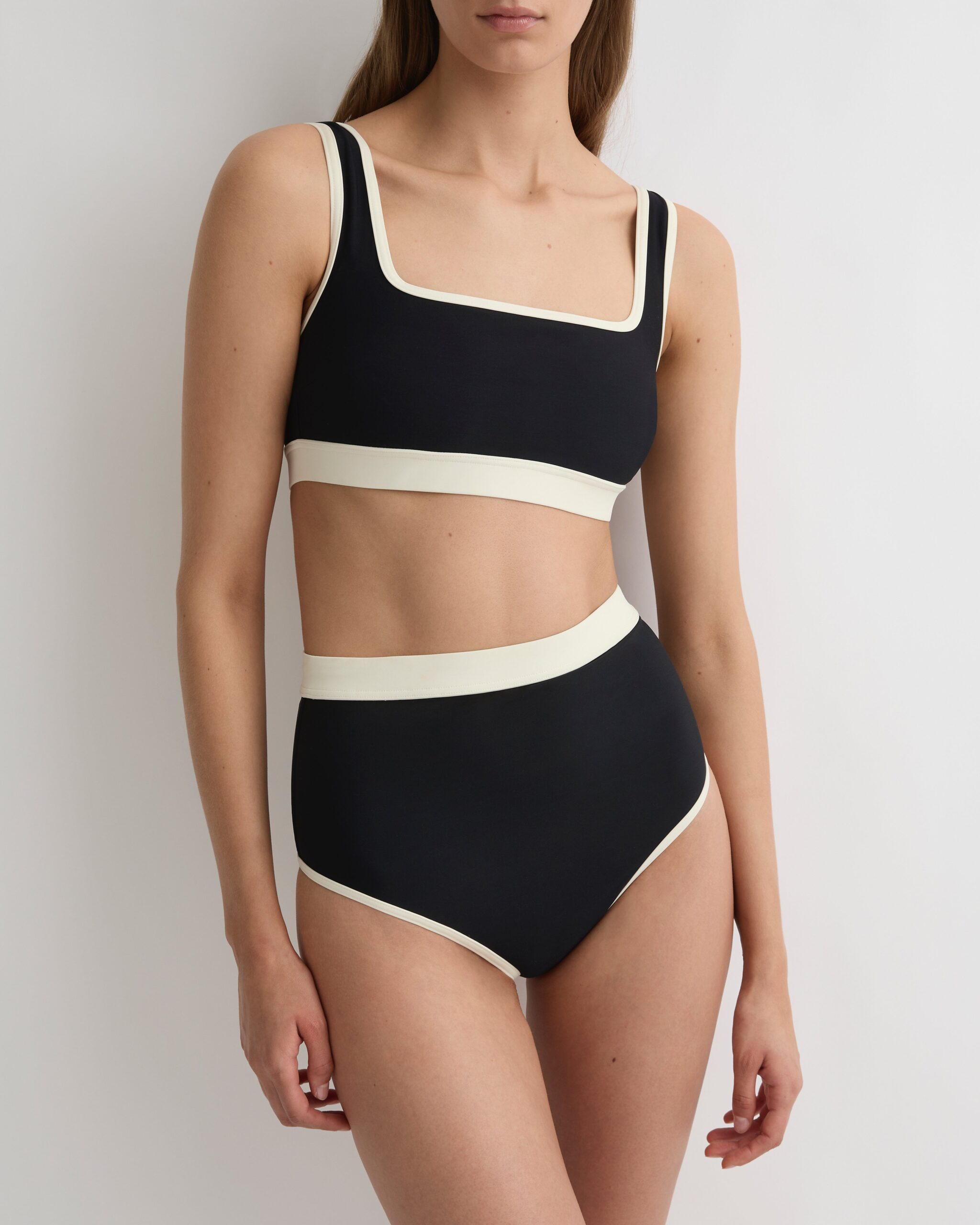 Bondi Born Hayden Bikini Top - Black (Sculpteur®) - Image 1