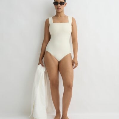 Bondi Born Gwen One Piece - Pearl (Sculpteur®) - Image 1