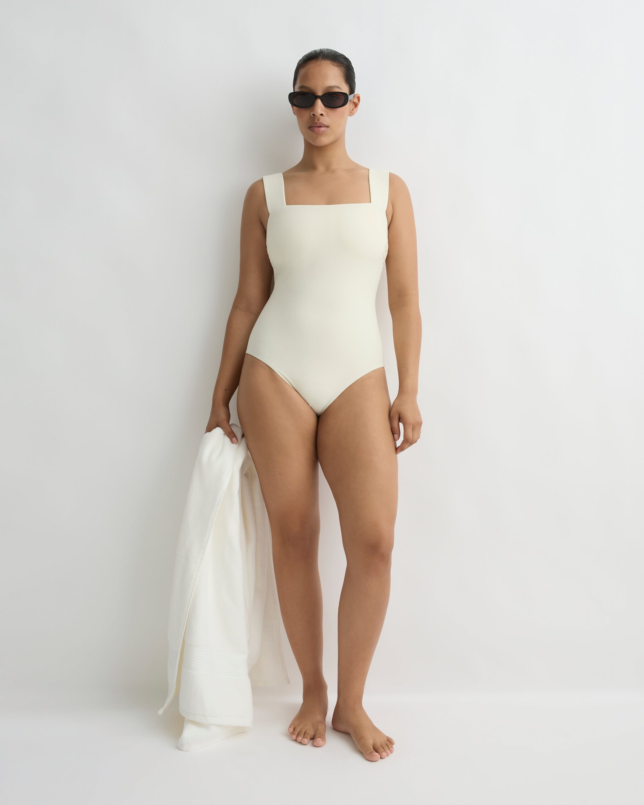 Bondi Born Gwen One Piece - Pearl (Sculpteur®) - Image 1