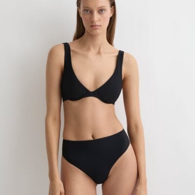 Bondi Born Gracie Bikini Top - Black (Sculpteur®) - Image 2