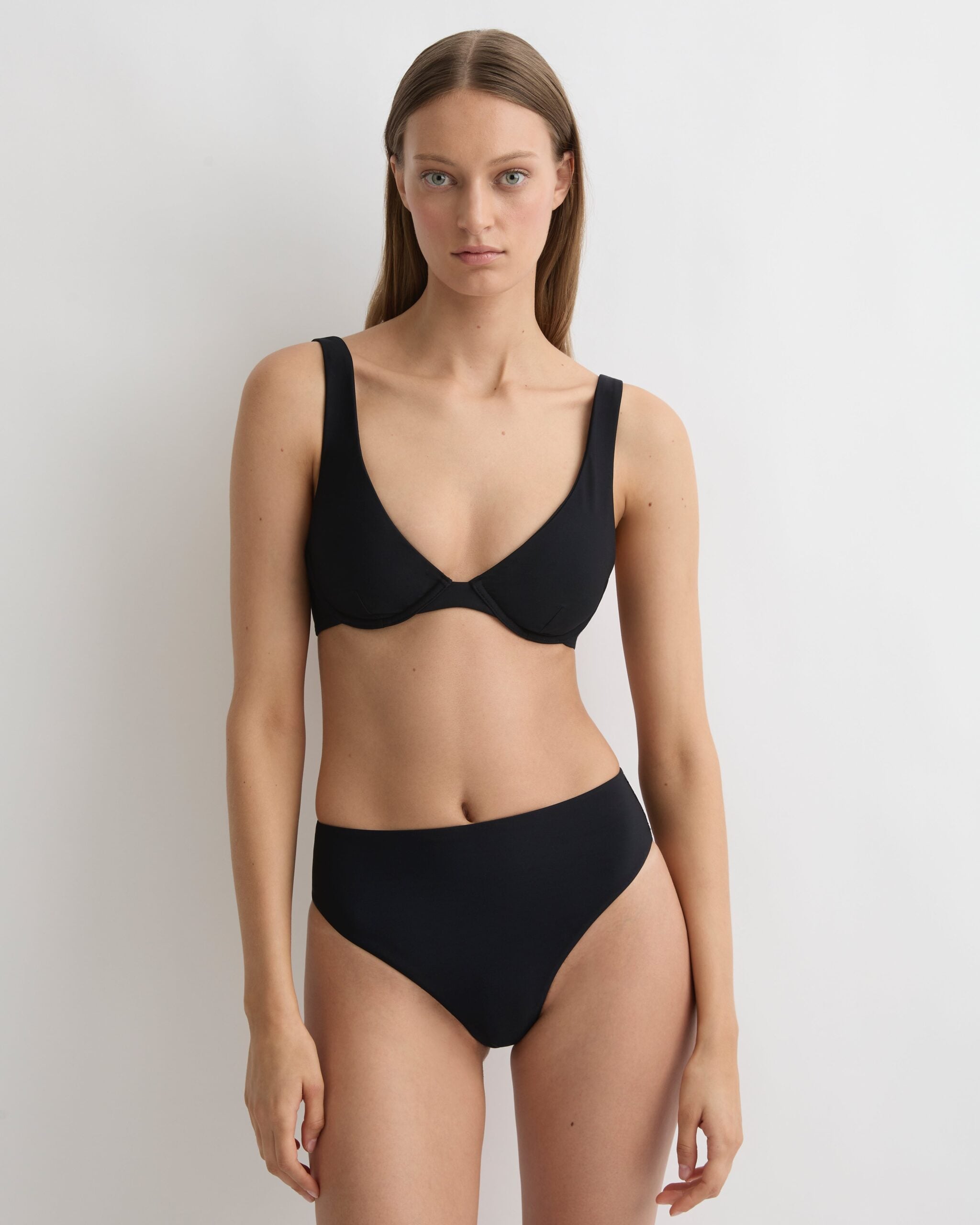 Bondi Born Gracie Bikini Top - Black (Sculpteur®) - Image 2
