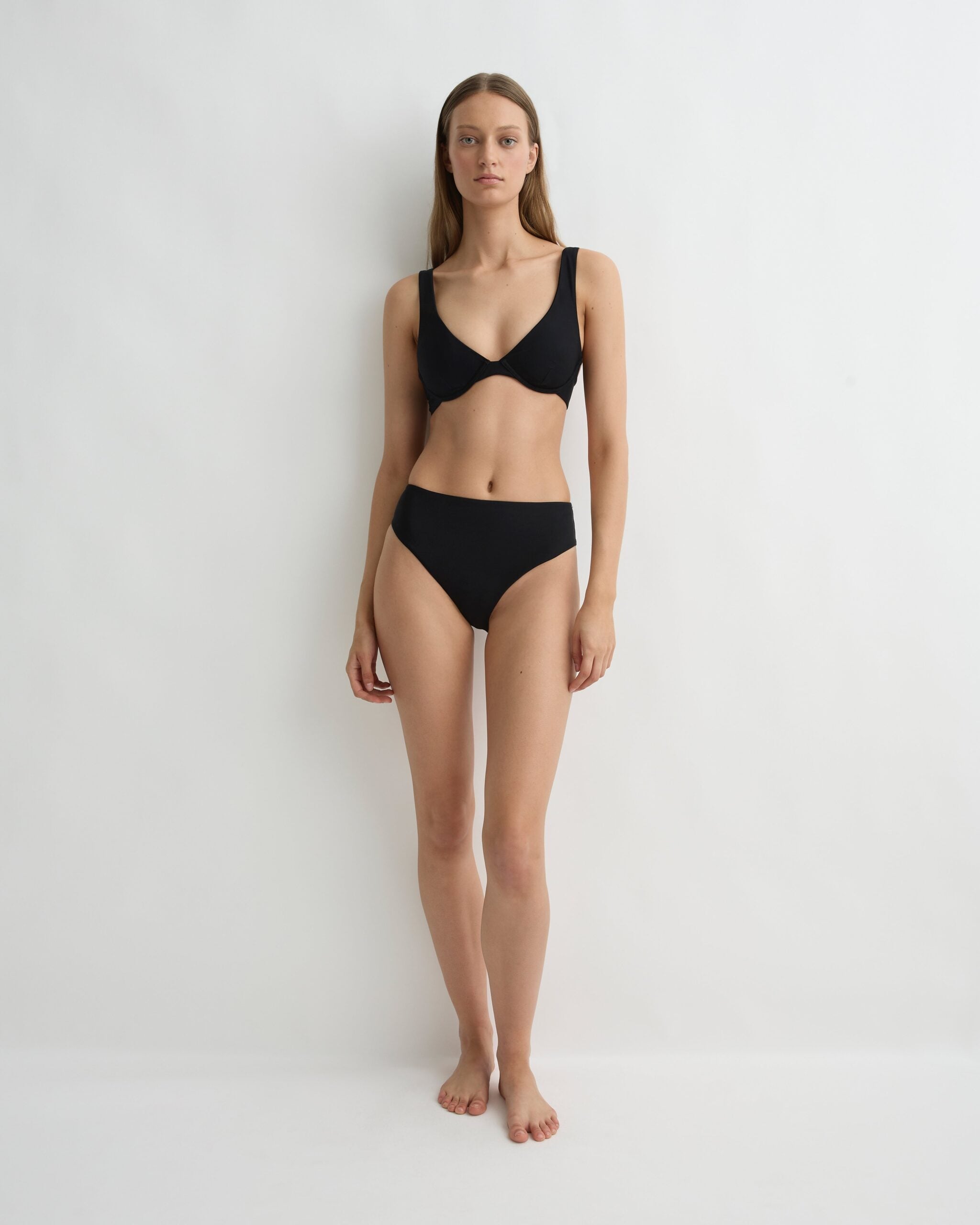 Bondi Born Gracie Bikini Top - Black (Sculpteur®) - Image 3