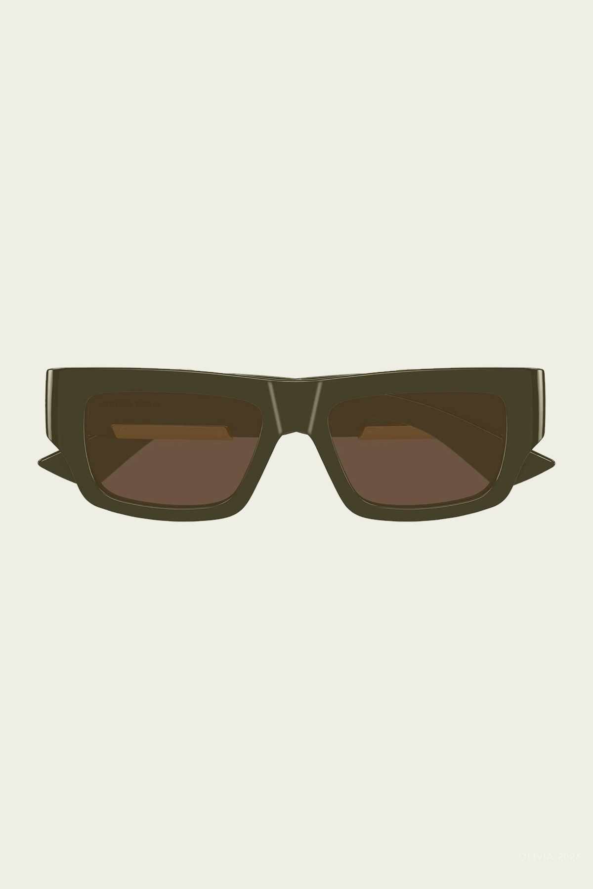 Bottega Veneta BV1452S-003 Green Brown - Image 1