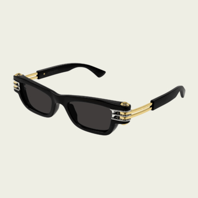 Bottega Veneta BV1308S-001 Gold Grey - Image 2