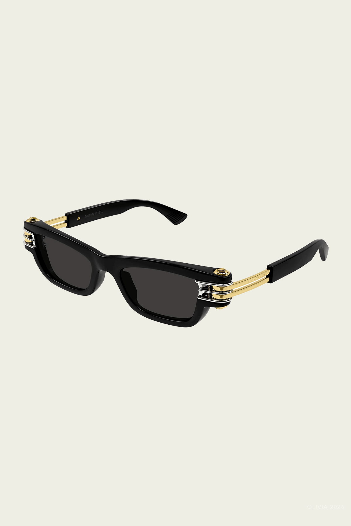 Bottega Veneta BV1308S-001 Gold Grey - Image 2