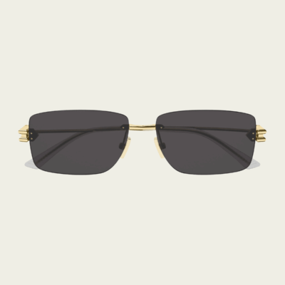 Bottega Veneta BV1126S-002 Gold Grey - Image 1