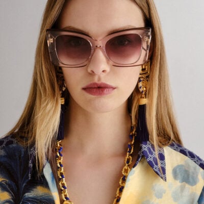 CAMILLA Where's MY Valet Sunglasses Crystal Rose / Crystal Chocolate - Image 2