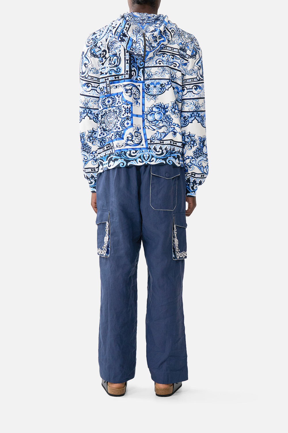 CAMILLA Zip Through Hoodie A Tiled Wonderland - Image 2