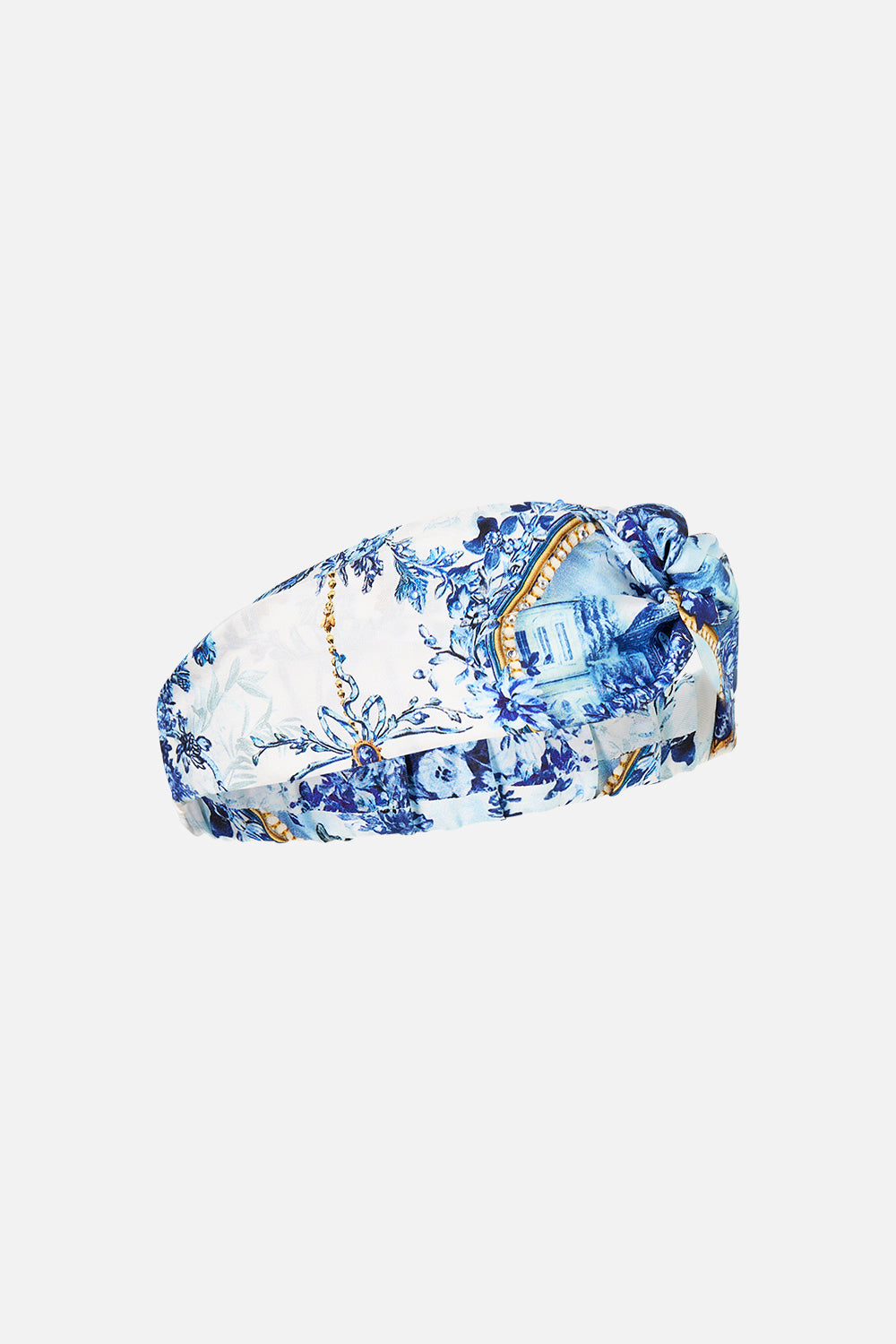 MNCAM131026140621017_2 CAMILLA Woven Twist Headband the Porcelain Parlour - Image 2