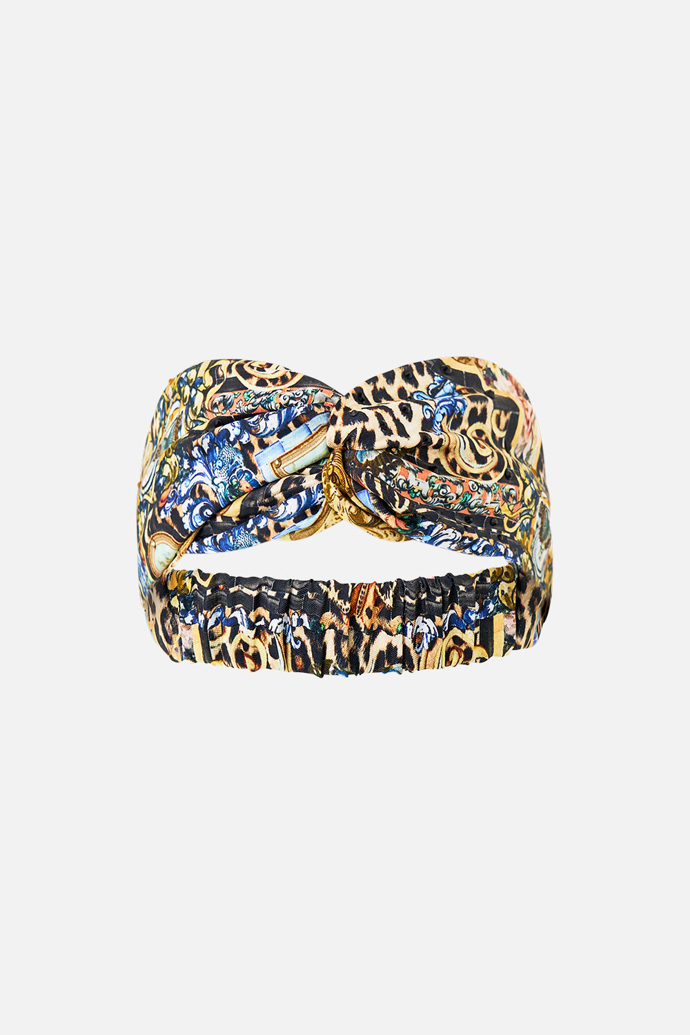 CAMILLA Woven Twist Headband Sevillian Style - Image 1