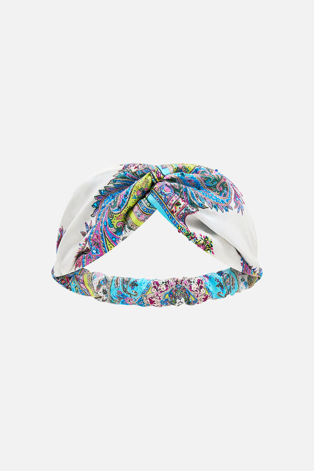 CAMILLA Woven Twist Headband Magic Carpet Ride - Image 1